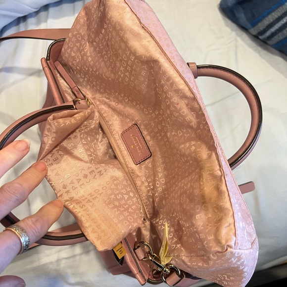 KATE SPADE CROSSBODY HANDBAG LEATHER WITH DETACHABLE STRAP & FOLD IN HAND STRAPS - Picture 10 of 17